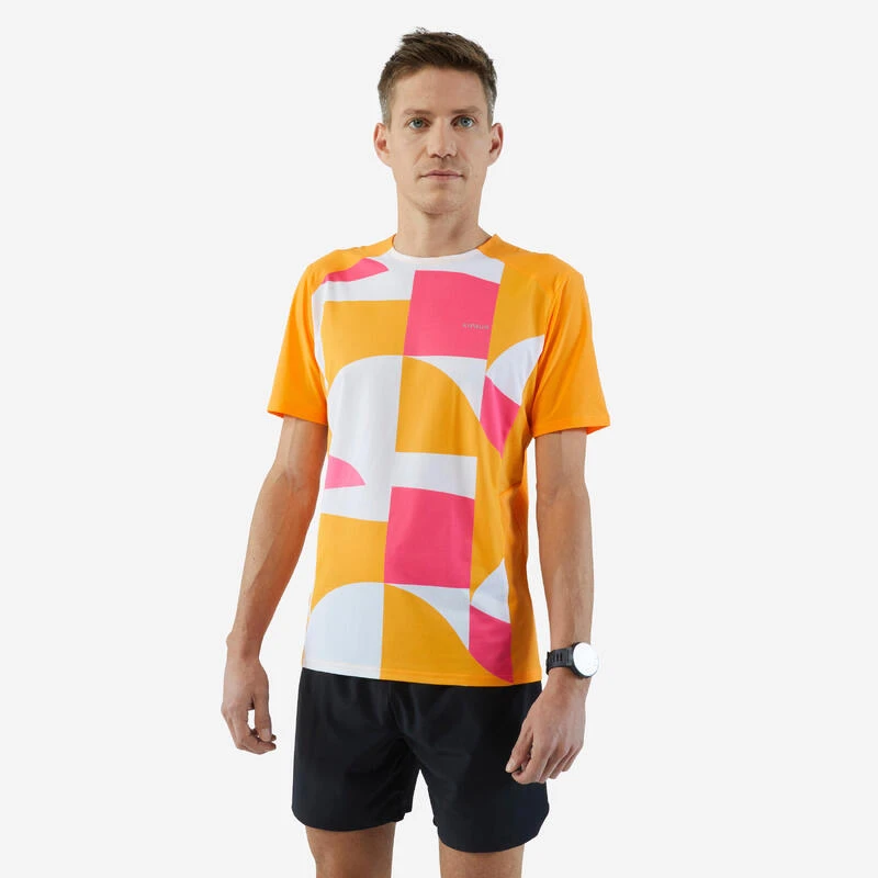 Ademend Hardloop T-shirt Voor Heren Light 1 Ademend Hardloop T-shirt Voor Heren Light