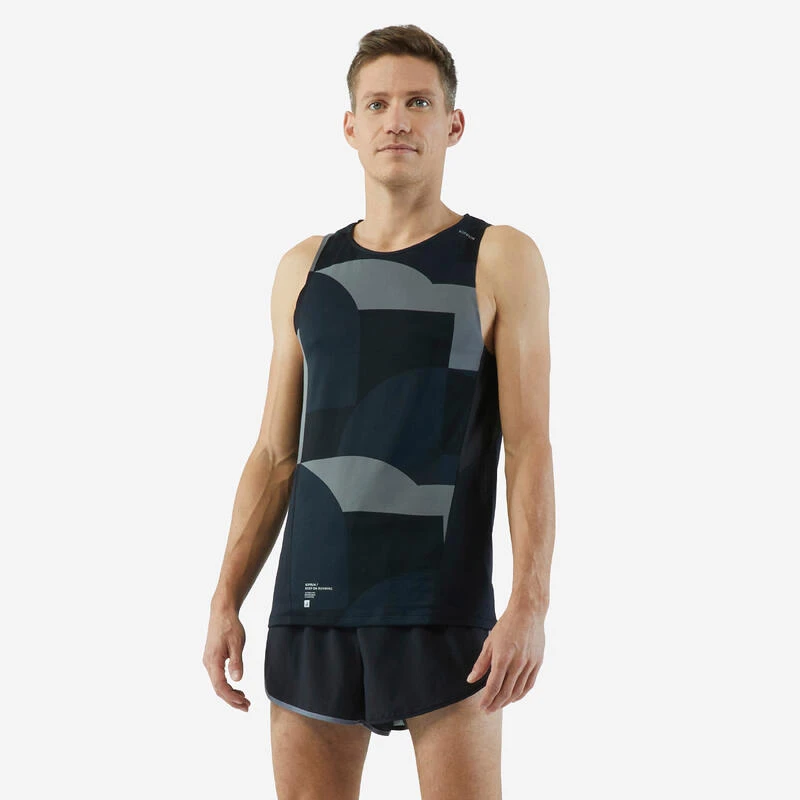 Ademende Hardloopsinglet Voor Heren Light 1 Ademende Hardloopsinglet Voor Heren Light