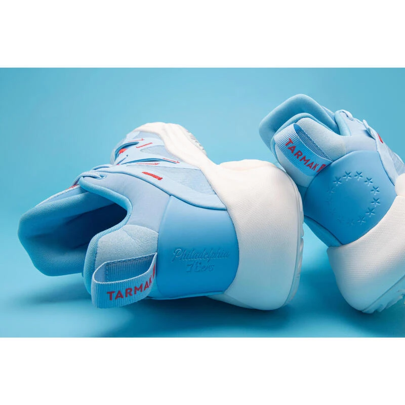 Basketbalschoenen Philadelphia Sixers Heren/dames NBA Mid-3 15 Basketbalschoenen Philadelphia Sixers Heren/dames NBA Mid-3 - Afbeelding 15