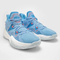 Basketbalschoenen Philadelphia Sixers Heren/dames NBA Mid-3 22 Basketbalschoenen Philadelphia Sixers Heren/dames NBA Mid-3 -Regatta Verkoop basketbalschoenen philadelphia sixers herendames nba mid 3 blauw 4