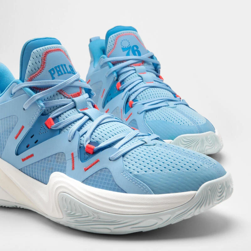Basketbalschoenen Philadelphia Sixers Heren/dames NBA Mid-3 10 Basketbalschoenen Philadelphia Sixers Heren/dames NBA Mid-3 - Afbeelding 10