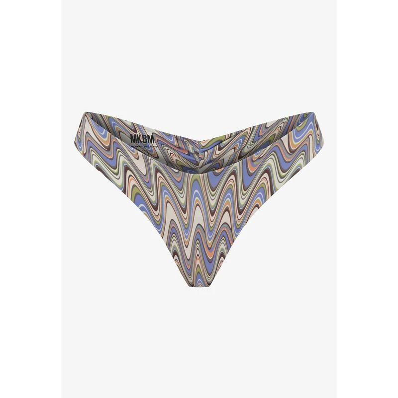 Bikini String Bottom Powerful Wavy - Paars - Bikini Broek Dames - Bikini Dames 3 Bikini String Bottom Powerful Wavy - Paars - Bikini Broek Dames - Bikini Dames - Afbeelding 3