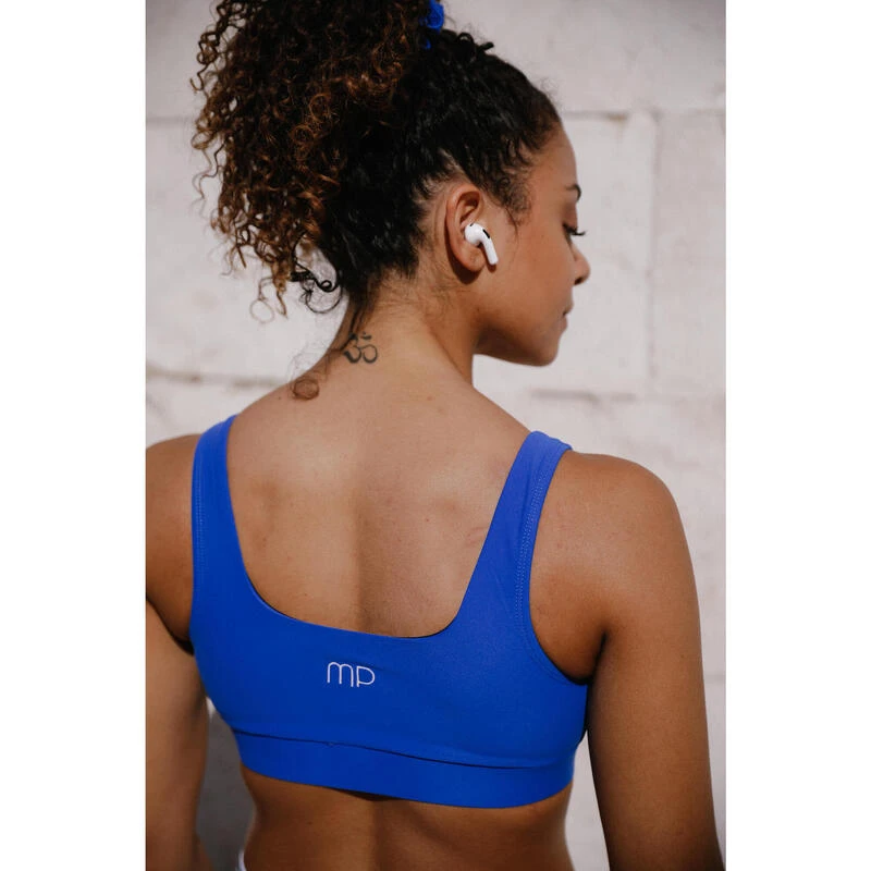 Blauwe Sportbeha 2 Blauwe Sportbeha - Afbeelding 2