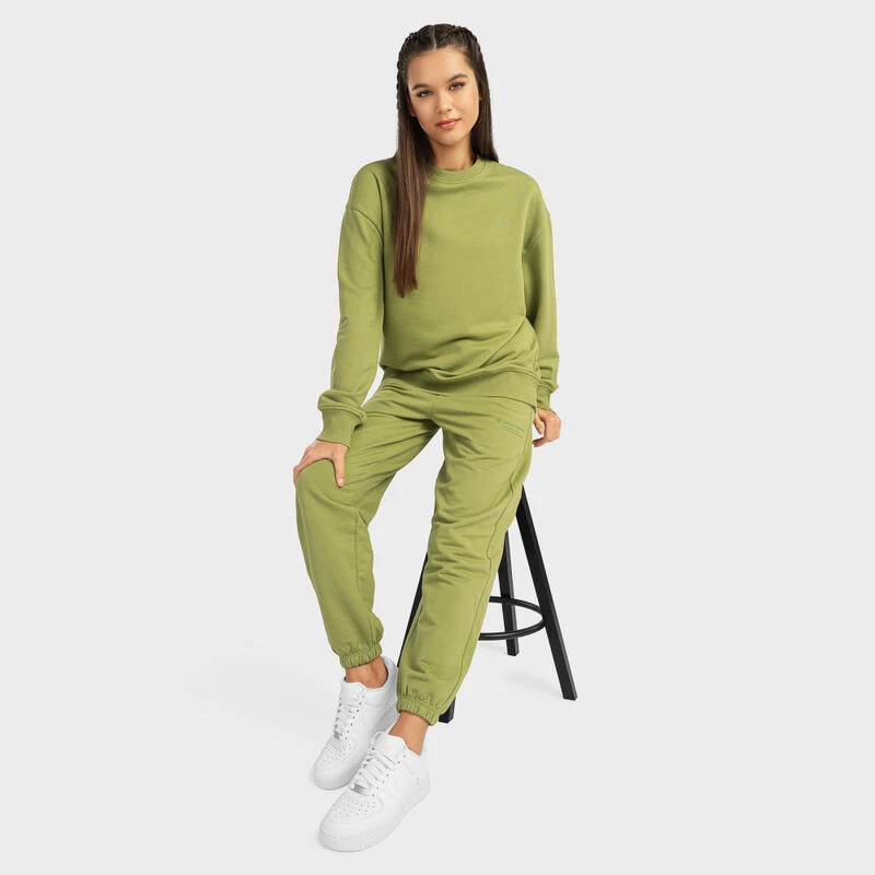 Broek Lifestyle SIROKO Amakihi-W Khaki Dames 4 Broek Lifestyle SIROKO Amakihi-W Khaki Dames - Afbeelding 4