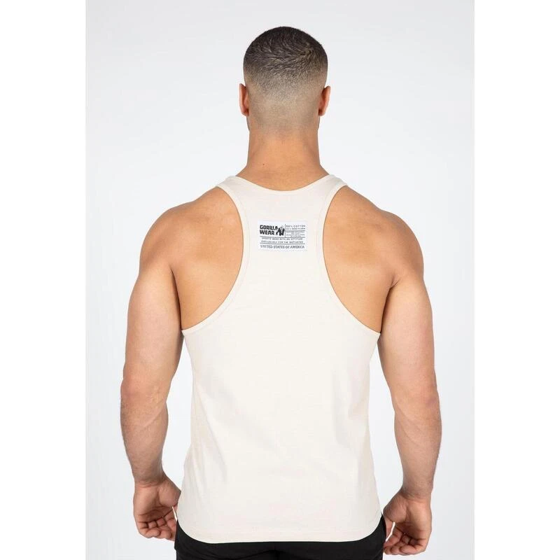 Gorilla Wear Classic Tank Top - Beige 2 Gorilla Wear Classic Tank Top - Beige - Afbeelding 2