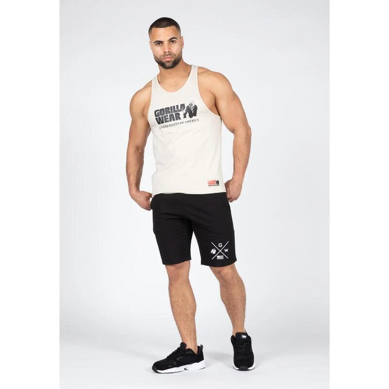 Gorilla Wear Classic Tank Top - Beige 3 Gorilla Wear Classic Tank Top - Beige - Afbeelding 3
