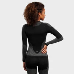 Regatta Verkoop -Regatta Verkoop compressie shirt wintersport siroko drystone zwart dames 1