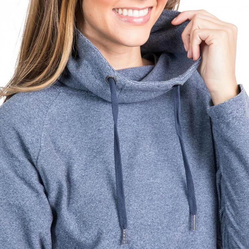 TRESPASS Dames Jeannie Fleece Hoodie (Blauw) 3 TRESPASS Dames Jeannie Fleece Hoodie (Blauw) - Afbeelding 3