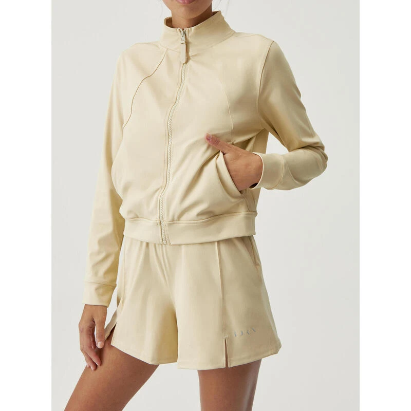 Born Living Yoga Dames Sportjack Met Ritssluiting En Zijzakken 1 Born Living Yoga Dames Sportjack Met Ritssluiting En Zijzakken