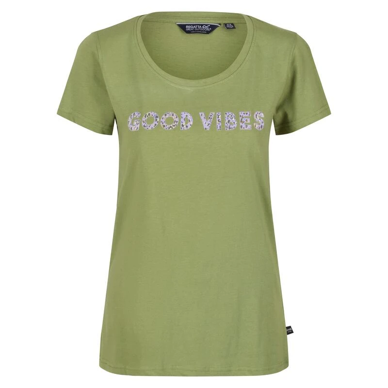 Regatta Dames/dames Filandra VI Bloemen Tshirt (Druivenblad) 1 Regatta Dames/dames Filandra VI Bloemen Tshirt (Druivenblad)