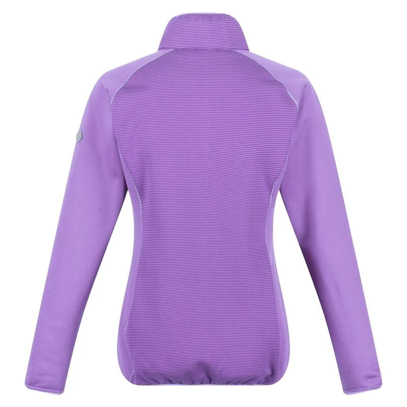 Regatta Dames/Dames Highton II Two Tone Half Zip Fleece (Licht Amethist) 2 Regatta Dames/Dames Highton II Two Tone Half Zip Fleece (Licht Amethist) - Afbeelding 2