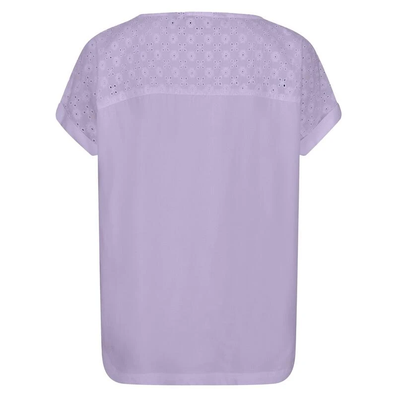 Regatta Dames/dames Jaida Tshirt (Pastel Lila) 2 Regatta Dames/dames Jaida Tshirt (Pastel Lila) - Afbeelding 2