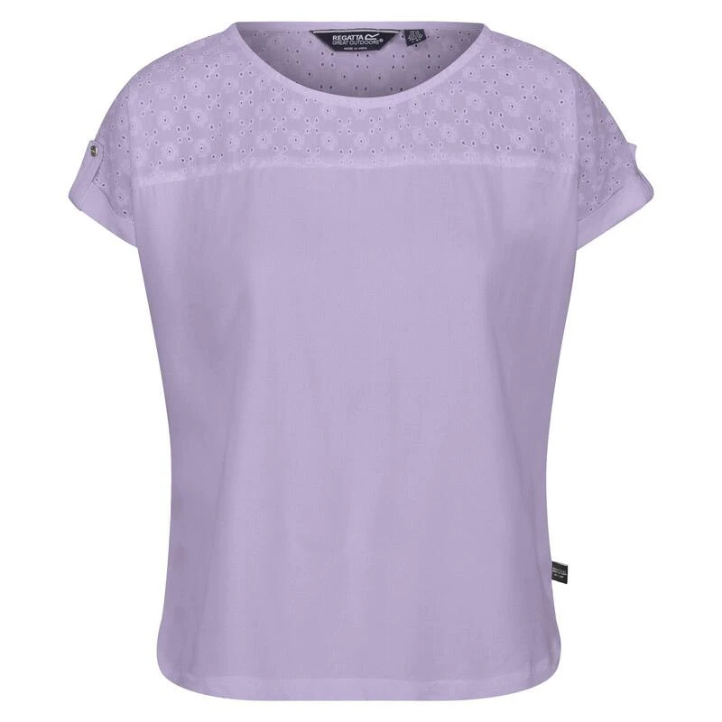 Regatta Dames/dames Jaida Tshirt (Pastel Lila) 1 Regatta Dames/dames Jaida Tshirt (Pastel Lila)