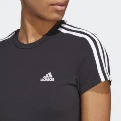 ADIDAS Essentials 3-Stripes T-shirtjurk 8 ADIDAS Essentials 3-Stripes T-shirtjurk -Regatta Verkoop essentials 3 stripes t shirtjurk 3