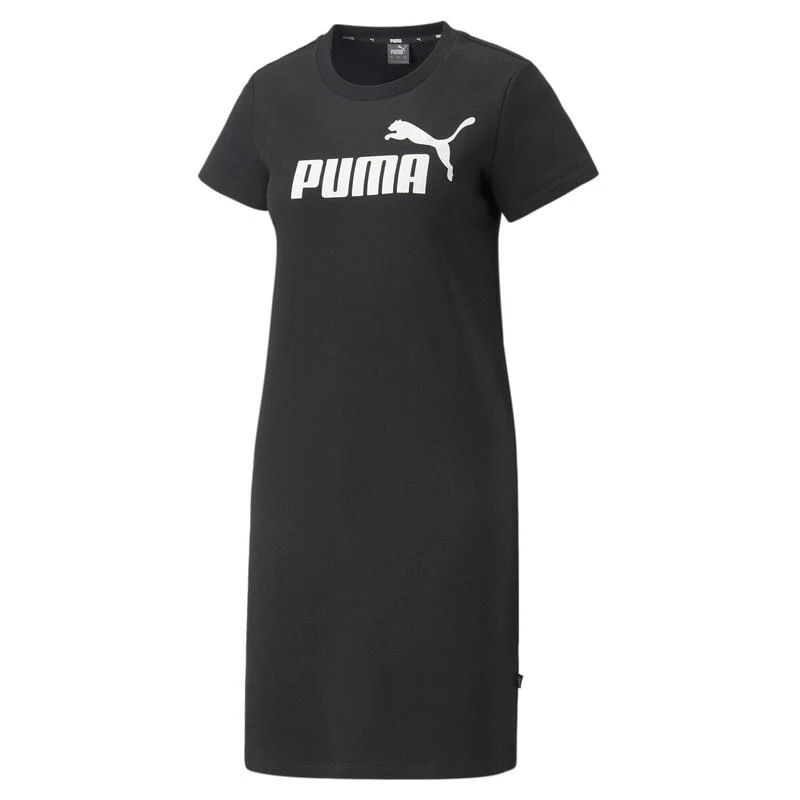 Essentials Jurk Met Logo Voor Dames PUMA 1 Essentials Jurk Met Logo Voor Dames PUMA