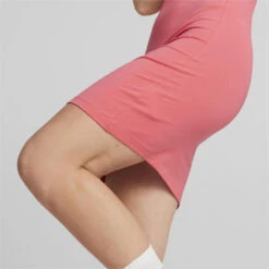 Essentials Slanke T-shirtjurk Voor Dames PUMA 10 Essentials Slanke T-shirtjurk Voor Dames PUMA -Regatta Verkoop essentials slanke t shirtjurk voor dames puma 4