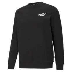 Essentials Small Logo Sweatshirt Met Ronde Hals Voor Heren PUMA