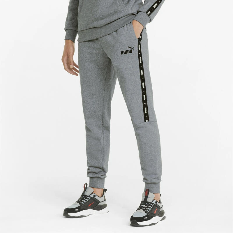 Essentials+ Sweatpants Met Band Voor Heren PUMA 2 Essentials+ Sweatpants Met Band Voor Heren PUMA - Afbeelding 2