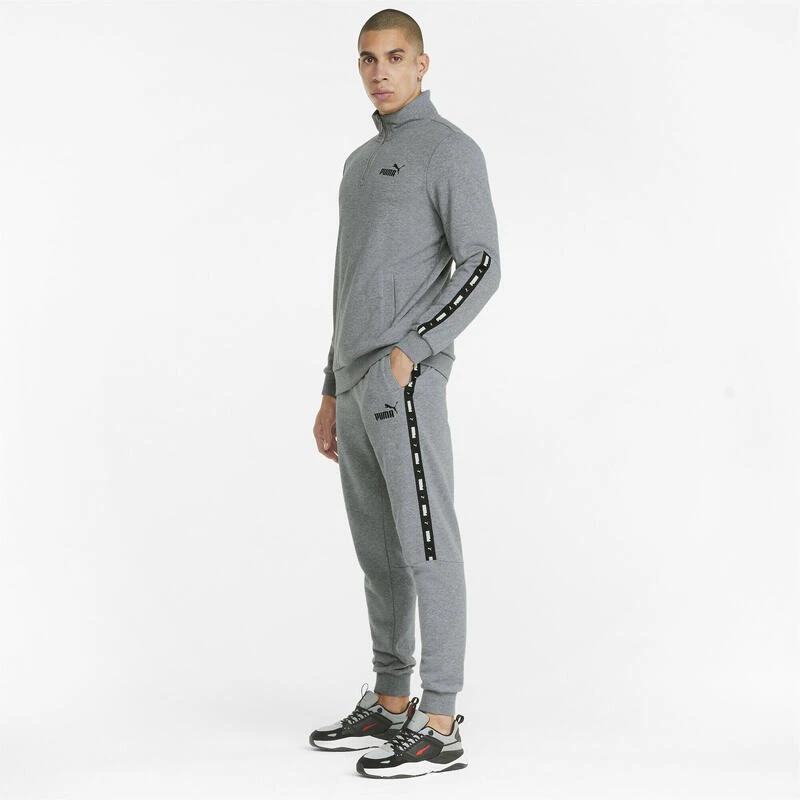 Essentials+ Sweatpants Met Band Voor Heren PUMA 4 Essentials+ Sweatpants Met Band Voor Heren PUMA - Afbeelding 4