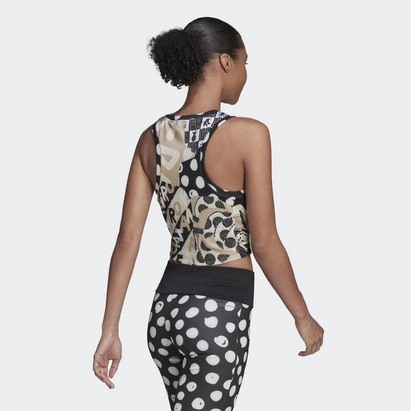 ADIDAS Farm Print AEROREADY Sport Tanktop 3 ADIDAS Farm Print AEROREADY Sport Tanktop - Afbeelding 3