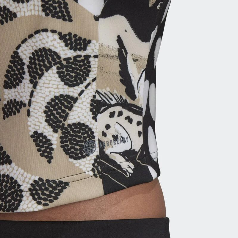 ADIDAS Farm Print AEROREADY Sport Tanktop 5 ADIDAS Farm Print AEROREADY Sport Tanktop - Afbeelding 5