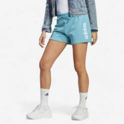 ADIDAS Fitness Short Dames Blauw