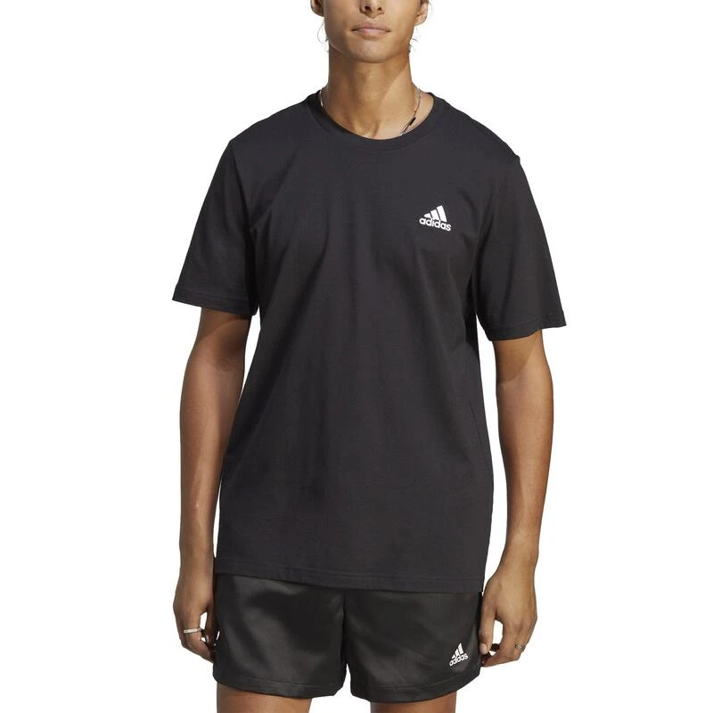 ADIDAS Fitness T-shirt Heren Zwart 3 ADIDAS Fitness T-shirt Heren Zwart - Afbeelding 3