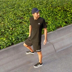 ADIDAS Fitness T-shirt Heren Zwart 15 ADIDAS Fitness T-shirt Heren Zwart -Regatta Verkoop fitness t shirt heren zwart 6