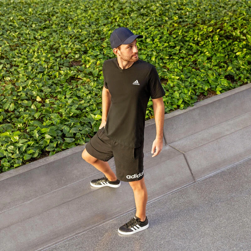 ADIDAS Fitness T-shirt Heren Zwart 7 ADIDAS Fitness T-shirt Heren Zwart - Afbeelding 7