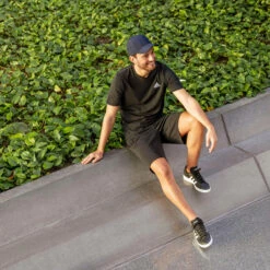 ADIDAS Fitness T-shirt Heren Zwart 16 ADIDAS Fitness T-shirt Heren Zwart -Regatta Verkoop fitness t shirt heren zwart 7