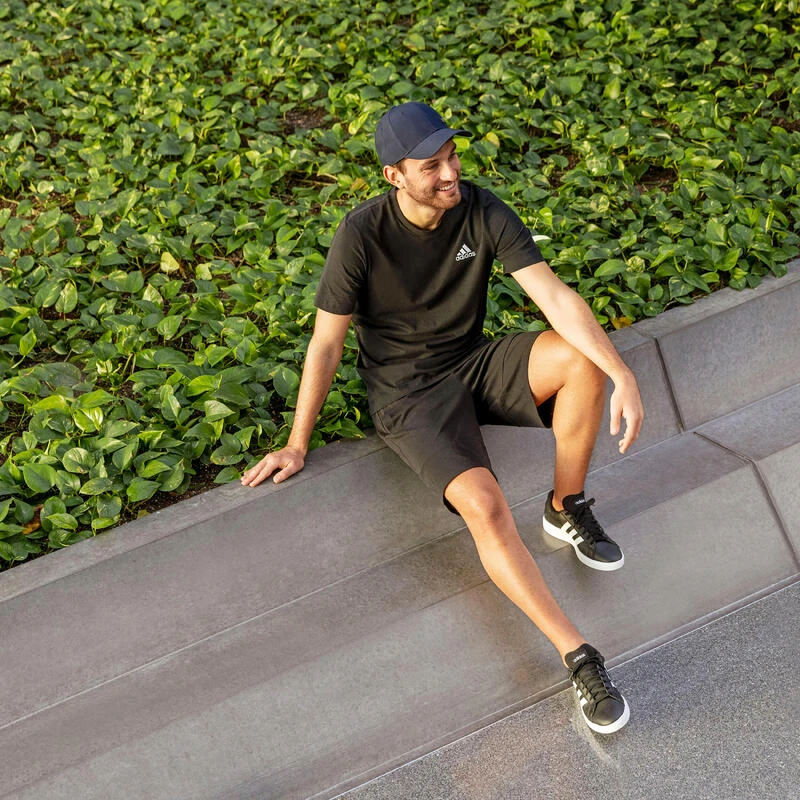 ADIDAS Fitness T-shirt Heren Zwart 8 ADIDAS Fitness T-shirt Heren Zwart - Afbeelding 8