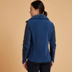 Fleece Voor Paardrijden Dames 500 WARM Twee Stoffen 15 Fleece Voor Paardrijden Dames 500 WARM Twee Stoffen -Regatta Verkoop fleece voor paardrijden dames 500 twee stoffen marineblauw 3