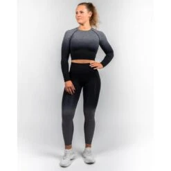 Flow Active Sportlegging High Waist | Zwart-Grijs 5 Flow Active Sportlegging High Waist | Zwart-Grijs -Regatta Verkoop flow active sportlegging high waist zwart grijs 2