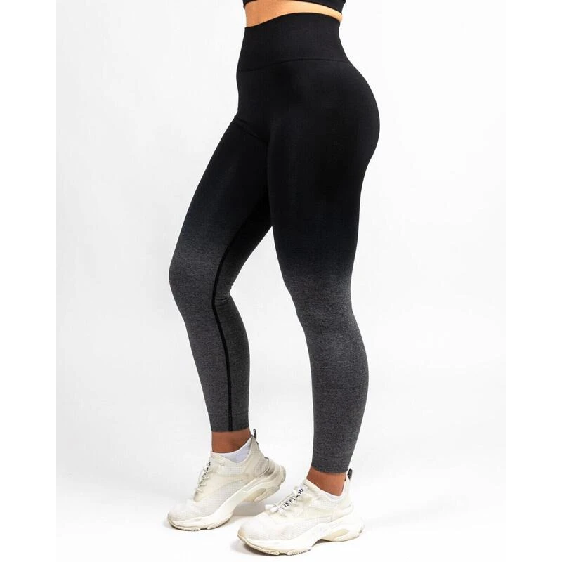 Flow Active Sportlegging High Waist | Zwart-Grijs 1 Flow Active Sportlegging High Waist | Zwart-Grijs