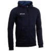 Gemoltoneerde Hoodie Voor Rugby Volwassenen Club R500 Met Rits Blauw