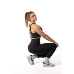 Geribbelde V2 Naadloze Sportbeha Zwart -Regatta Verkoop geribbelde v2 naadloze sportbeha zwart 3