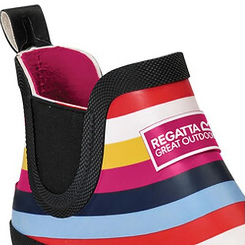 Regatta Geweldige Outdoors Dames Harper Lage Wellington Laarzen (Meerkleurige Streep) 2 Regatta Geweldige Outdoors Dames Harper Lage Wellington Laarzen (Meerkleurige Streep) - Afbeelding 2