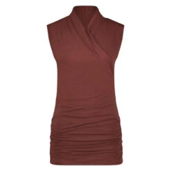 Good Karma - Elegante Yoga Top Van Biologisch Katoen - Garnet 7 Good Karma - Elegante Yoga Top Van Biologisch Katoen - Garnet -Regatta Verkoop good karma elegante yoga top van biologisch katoen garnet 3