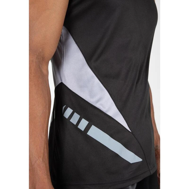 Gorilla Wear Hornell Tank Top - Unisex - Zwart/Grijs - XL 4 Gorilla Wear Hornell Tank Top - Unisex - Zwart/Grijs - XL - Afbeelding 4