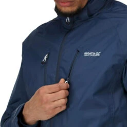 Regatta Heren Calderdale IV Waterdichte Softshell Wandeljas Met Capuchon (Zwart) 6 Regatta Heren Calderdale IV Waterdichte Softshell Wandeljas Met Capuchon (Zwart) -Regatta Verkoop heren calderdale iv waterdichte softshell wandeljas met capuchon admiraal 2