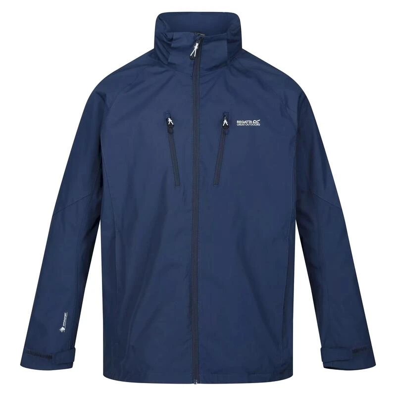 Regatta Heren Calderdale IV Waterdichte Softshell Wandeljas Met Capuchon (Zwart) 1 Regatta Heren Calderdale IV Waterdichte Softshell Wandeljas Met Capuchon (Zwart)