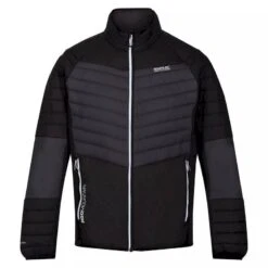 Regatta Heren Halton VI Soft Shell Jas (Donkergrijs/Zwart)