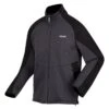 Regatta Heren Highton III Full Zip Fleece Jacket (Donkergrijs/Zwart)
