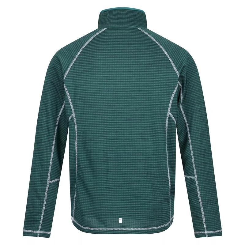 Regatta Heren Yonder Quick Dry Vochtigheid Wicking Half Zip Fleece Jasje (Pacifisch 2 Regatta Heren Yonder Quick Dry Vochtigheid Wicking Half Zip Fleece Jasje (Pacifisch - Afbeelding 2
