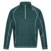 Regatta Heren Yonder Quick Dry Vochtigheid Wicking Half Zip Fleece Jasje (Pacifisch