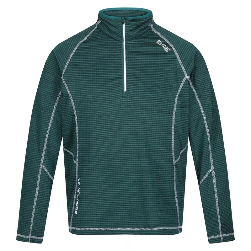 Regatta Heren Yonder Quick Dry Vochtigheid Wicking Half Zip Fleece Jasje (Pacifisch 1 Regatta Heren Yonder Quick Dry Vochtigheid Wicking Half Zip Fleece Jasje (Pacifisch