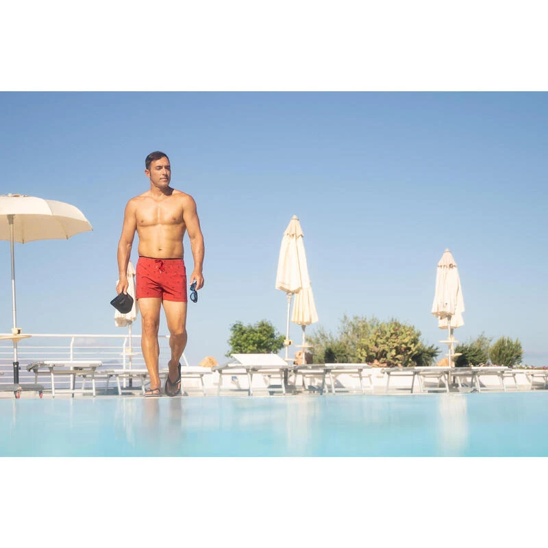 Herenteenslippers Voor Zwembad Tonga 500 Zwart/blauw/wit 7 Herenteenslippers Voor Zwembad Tonga 500 Zwart/blauw/wit - Afbeelding 7