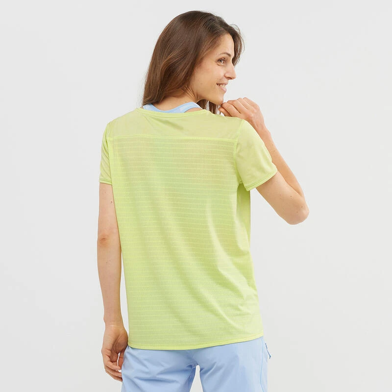 Salomon Het T-shirt OUTLINE SUMMER Voor Dames Is Comfortabel, Licht En Voert Vocht Af 3 Salomon Het T-shirt OUTLINE SUMMER Voor Dames Is Comfortabel, Licht En Voert Vocht Af - Afbeelding 3