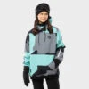 Jas Wintersport SIROKO W1-W Ushuaia Turquoise Dames