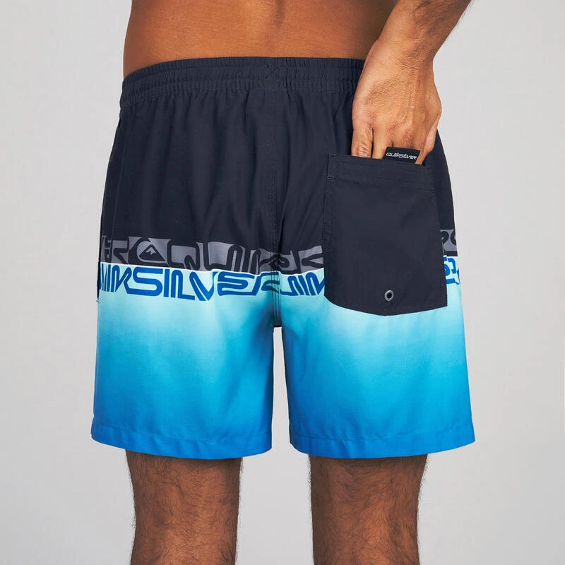 Quiksilver Korte Boardshort Voor Surfen Heren Zwart Blauw 5 Quiksilver Korte Boardshort Voor Surfen Heren Zwart Blauw - Afbeelding 5